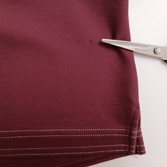 Men's Tommy Bahama Arizona State Sun Devils Maroon Polo Size XL - Picture 3 of 11